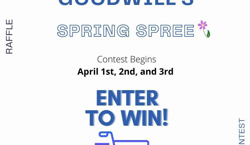 Goodwill's Spring Shopping Spree