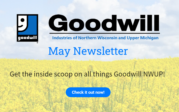 Goodwill May Newsletter